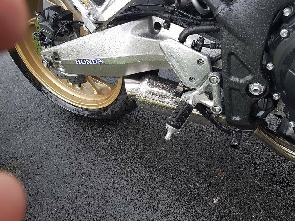 Stainless motorcycle exhaust